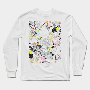 Cartoon Pattern Long Sleeve T-Shirt